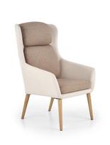 Fotelis Halmar Purio Beige/Brown, 75x67x103 cm