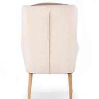 fotelis smelio spalvos - Fotelis Halmar Purio Beige/Brown, 75x67x103 cm - 3 nuotrauka