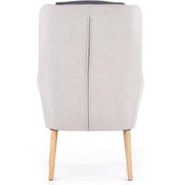 pilka fotel - Fotelis Halmar Purio Grey/Dark Grey, 75x67x103 cm - 3 nuotrauka