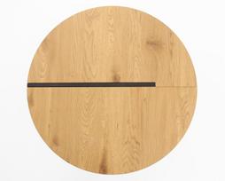 stalo remas - Kavos staliukas Halmar Luana Golden Oak/Black, 860x860x400 mm - 8 nuotrauka