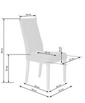 Pirkti Halmar Diego 2 Chair Blue - Photo 2