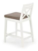 venta kedes - Baro kėdė Halmar Borys Low White - 2 nuotrauka