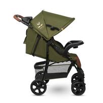 lengvas vezimelis - Lionelo Emma Plus Forest Green - 4 nuotrauka