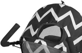 lengvas vezimelis - Lionelo Elia Oslo Black/White - 9 nuotrauka