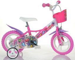 vaikisko dviratukai - Bimbo Bike Butterfly 12" Pink - 1 nuotrauka