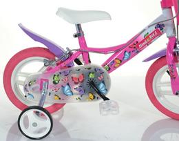 vaikisko dviratukai - Bimbo Bike Butterfly 12" Pink - 5 nuotrauka