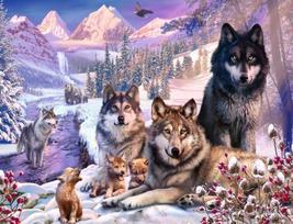 puzzle 2000 - Ravensburger Puzzle Winter Wolves 2000pcs - 2 nuotrauka