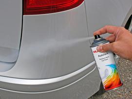 dazai juodi automobilio - Automobilių dažai Multona 835, 400 ml - 3 nuotrauka