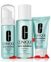 clinique anti blemish solutions - Clinique Acne Solutions Cleansing Gel 125ml - 3 nuotrauka