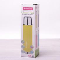 termo gertuve 500 ml - Kamille Vacuum Flask KM2001A 0.5l Green - 6 nuotrauka