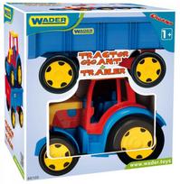 modeliukai traktoriai - Wader Gigant Tractor And Trailer Set 66100 - 4 nuotrauka