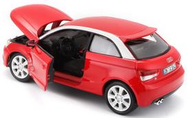audi modeliukai - Bburago Car Audi A1 1:24 18-22127 Red - 2 nuotrauka