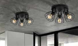 sviestuvaj - Kryptinis šviestuvas TK Lighting Alano 2123, 3X60W, E27 - 2 nuotrauka