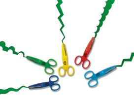 zigzago zirkles - SES Creative Zigzag Scissors 5pcs 00839 - 2 nuotrauka