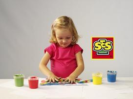 rankis - SES Creative Finger Paint 4pcs 00305 - 2 nuotrauka