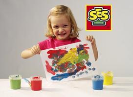 rankis - SES Creative Finger Paint 4pcs 00305 - 3 nuotrauka