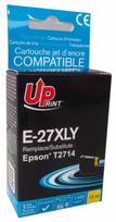 rasalai spausdintuvo - Rašalinio spausdintuvo kasetė Uprint Cartridge for Epson 13ml Yellow - 2 nuotrauka