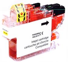 Rašalinio spausdintuvo kasetė Uprint Cartridge for Brother 17ml Yellow