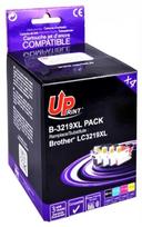Rašalinio spausdintuvo kasetė Uprint Cartridge for Brother 68ml + 18ml x3 Color