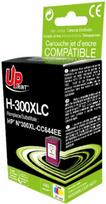 hp spausdintuvas rasalinis - Rašalinio spausdintuvo kasetė Uprint Cartridge for HP 21ml Magenta Cyan Yellow - 2 nuotrauka