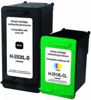 hp spausdintuvas rasalinis - Rašalinio spausdintuvo kasetė Uprint Cartridge for HP Black 35ml Colour 21ml - 1 nuotrauka