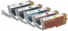 canon 551 - Rašalinio spausdintuvo kasetė Uprint Cartridge For Canon Black Grey Magenta Yellow - 1 nuotrauka