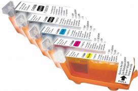 Rašalinio spausdintuvo kasetė Uprint Cartridge For Canon Black Cyan Magenta Yellow