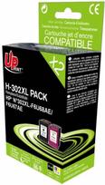 302xl juoda - Rašalinio spausdintuvo kasetė Uprint Cartridge for HP Black 20ml Cyan 21ml Magenta 21mlYellow 21ml - 2 nuotrauka