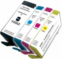Rašalinio spausdintuvo kasetė Uprint Cartridge for HP 80ml Yellow 12ml Cyan 12ml Magenta 12ml
