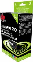 hp spausdintuvas rasalinis - Rašalinio spausdintuvo kasetė Uprint Cartridge for HP Black 80ml Cyan 25ml Magenta 25ml Yellow 25ml - 2 nuotrauka