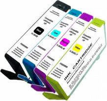 Rašalinio spausdintuvo kasetė Uprint Cartridge for HP Black 20ml Yellow 12ml Cyan 12ml Magenta 12ml