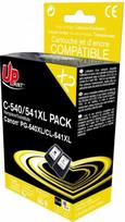 rasalines kasetes spausdintuvams - Rašalinio spausdintuvo kasetė Uprint Cartridge For Canon Black 25ml Yellow 18ml Cyan 18ml Magenta 18ml - 2 nuotrauka