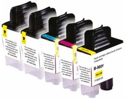 Rašalinio spausdintuvo kasetė Uprint Cartridge for Brother 2x 21ml Black Cyan 13.5ml Yellow 13.5ml Magenta 13.5ml