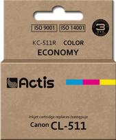 kaseta 12 - Rašalinio spausdintuvo kasetė Actis Cartridge For Canon MultiColor 12ml - 1 nuotrauka