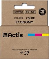 Rašalinio spausdintuvo kasetė Actis Cartridge KH-57R For HP 21ml Multicolor
