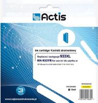 hp spausdintuvas rasalinis - Rašalinio spausdintuvo kasetė Actis Cartridge KH-933YR For HP 13ml Yellow - 2 nuotrauka