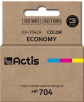 Rašalinio spausdintuvo kasetė Actis Cartridge KH-704CR For HP 9ml Multicolor