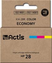 Rašalinio spausdintuvo kasetė Actis Cartridge KH-28R For HP 21ml MultiColor
