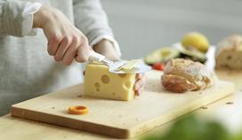 slicer pjaustykle - Fiskars Functional Form Cheese Slicer For Hard Cheese White/​Orange - 2 nuotrauka