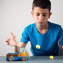 zaislai sunkvezimis - Stanley Jr Truck Catapult Kit - 6 nuotrauka