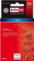 ActiveJet Cartridge AC-551CR For Canon 8ml Cyan