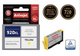 kaseta 12 - Rašalinio spausdintuvo kasetė ActiveJet AH-920YCX Cartridge 12ml Yellow - 2 nuotrauka