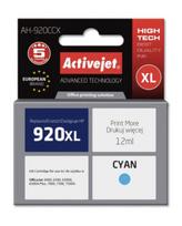 Rašalinio spausdintuvo kasetė ActiveJet AH-920CCX Cartridge 12ml Cyan
