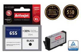 hp spausdintuvas rasalinis - Rašalinio spausdintuvo kasetė ActiveJet AH-655BR Cartridge 20ml Black - 2 nuotrauka