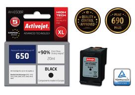 rasalai spausdintuvo - ActiveJet AH-650BR Cartridge 20ml Black - 2 nuotrauka