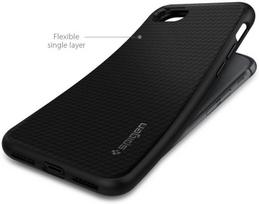iphone 7 deklas - Spigen Liquid Air Back Case For Apple iPhone 7/8 Black - 3 nuotrauka