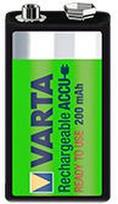 Varta Rechargaeble Battery 9V 200mAh
