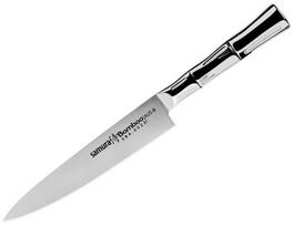 peiliai samura bamboo - Samura BAMBOO Universal Kitchen Utility knife 6"/ 150mm - 1 nuotrauka