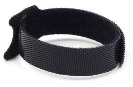 velcro cable ties - Gembird Velcro Cable Ties 210mm Black 100pcs - 2 nuotrauka