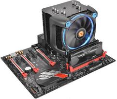 korpuso ausintuvai - Thermaltake Riing Silent 12 Pro Blue CPU Cooler CL-P021-CA12BU-A - 9 nuotrauka